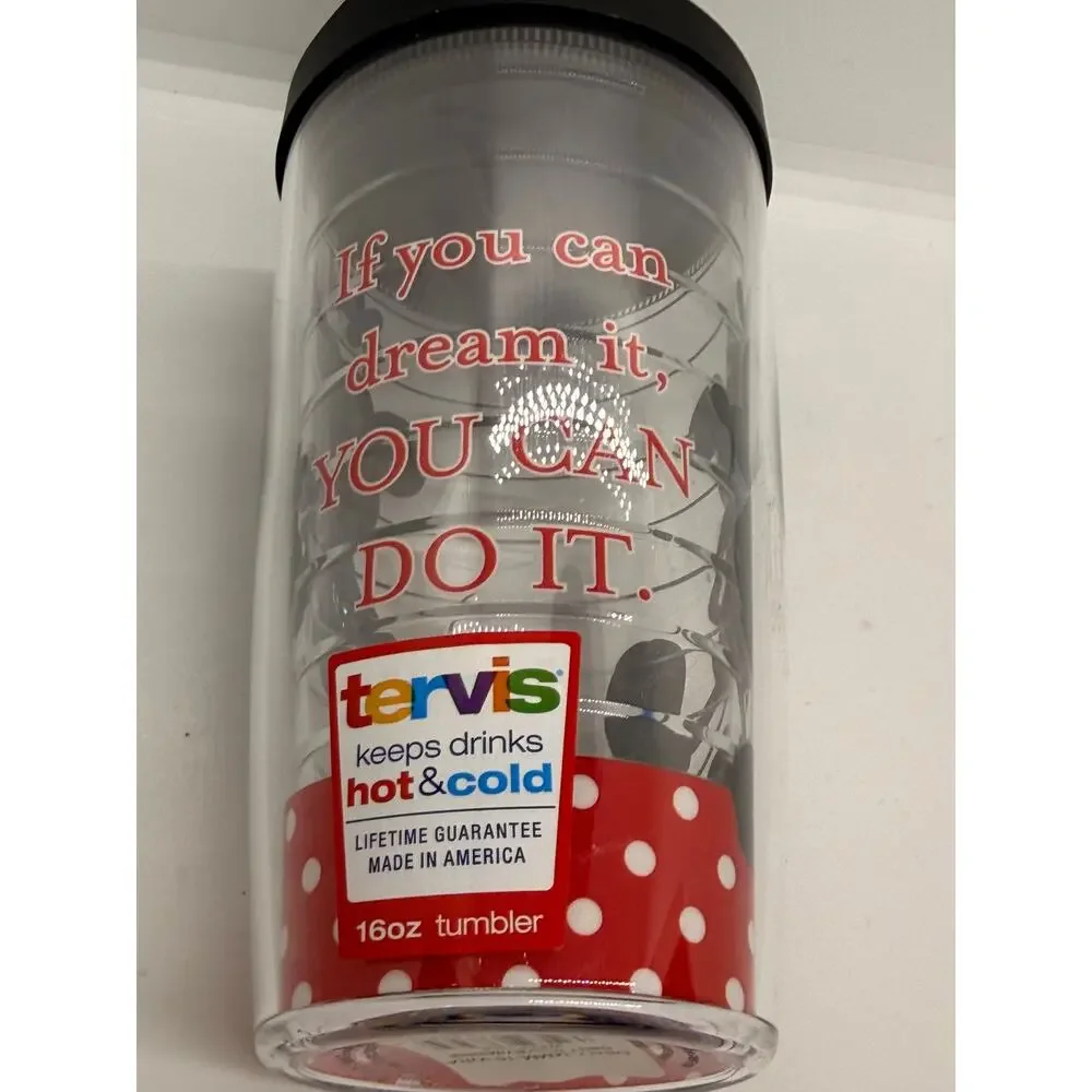 Disney Tervis Tumbler w/Mickey & Minnie 